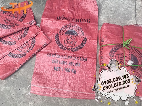 Bao tải PP in logo Sản xuất bao tải in logo