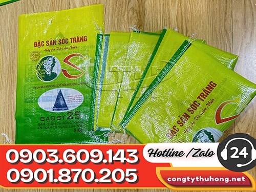 bao tải in logo Sản xuất bao tải in logo