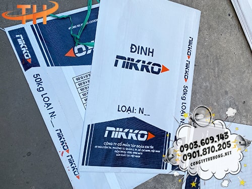 Bao tải tráng PP in logo Sản xuất bao tải in logo giá rẻ tại xưởng