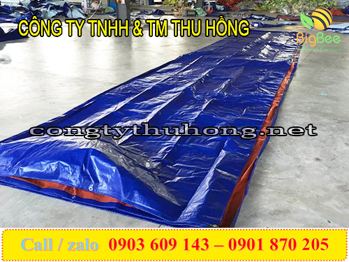 Sản xuất bạt nhựa xanh cam