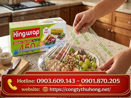 Màng bọc thực phẩm 450 Sỉ màng bọc thực phẩm 450