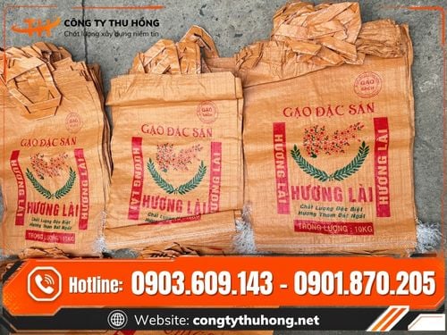 Bao đựng gạo Số lượng bao đựng gạo cần nhập