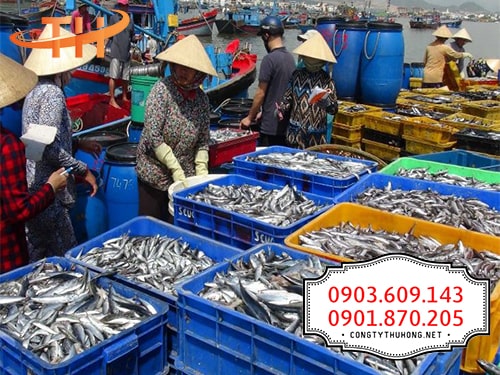 Sóng nhựa bít đựng hải sản Sóng nhựa bít đựng hải sản