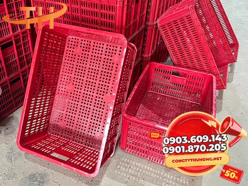 Sóng nhựa đựng trái cây Sóng nhựa đựng trái cây