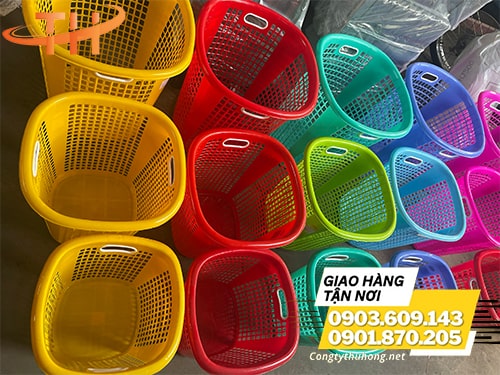 Sọt nhựa đựng quần áo giá rẻ Sọt nhựa đựng quần áo giá rẻ