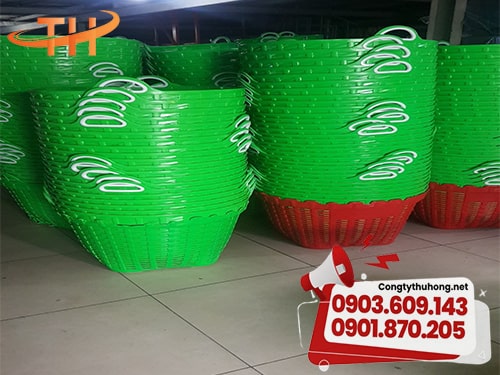 Sọt nhựa tròn đựng nông sản Sọt nhựa tròn đựng nông sản