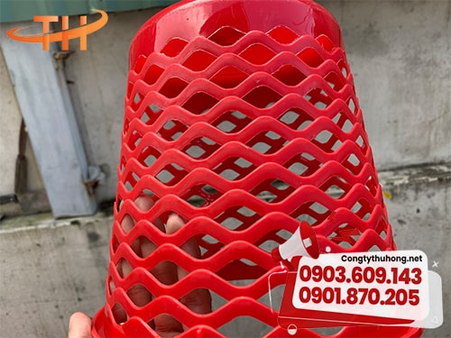 Sọt rác nhựa tròn nhiều màu sắc Sọt rác nhựa tròn nhiều màu sắc