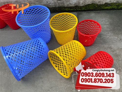 Sọt rác nhựa tròn Sọt rác nhựa tròn