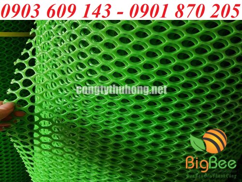 Lưới nhựa mắt lớn xanh lá
