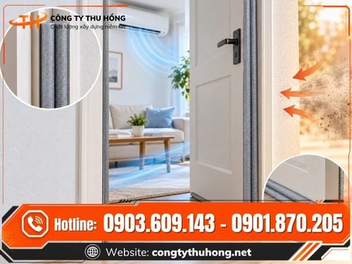 Thanh chặn khe cửa Thanh chặn khe cửa phòng máy lạnh