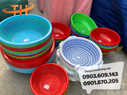 Thau nhựa nhiều kích thước giá rẻ Thau nhựa nhiều kích thước giá rẻ