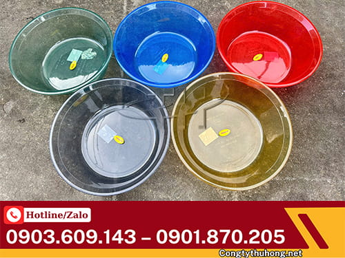 Thau nhựa trong suốt Thau nhựa trong suốt
