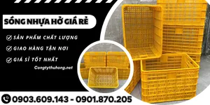 Mua sóng nhựa hở giá rẻ tại TPHCM