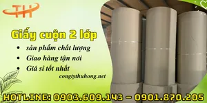 Bán giấy cuộn carton 2 lớp giá tốt
