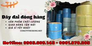 Xưởng chuyên sản xuất dây đai nhựa uy tín TPHCM
