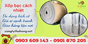 Xưởng chuyên sỉ xốp cách nhiệt tráng bạc giá rẻ