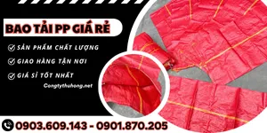 Bảng giá rẻ bao tải PP tại TP.HCM