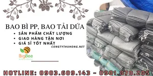 Bán bao bì PP, bao tải dứa chất lượng tại Tp.HCM