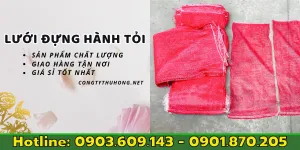 Bán bao lưới đựng hành tỏi giá sỉ rẻ