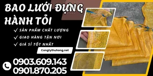 Bao lưới đựng hành tỏi giá tốt – Hàng sẵn kho, giao nhanh
