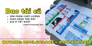 Nơi bán bao tải cũ giá rẻ nhất, số lượng lớn TPHCM
