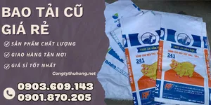 Mua bao tải cũ giá rẻ ở đâu? – Top địa chỉ uy tín tại TPHCM