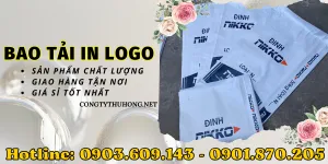 Sản xuất bao tải in logo giá rẻ nhất