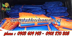 Nơi cung cấp bạt nhựa xanh cam giá rẻ