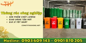 Cơ sở cung cấp thùng rác công nghiệp tại TPHCM