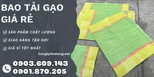 Đặt mua bao tải gạo giá rẻ tại TP.HCM