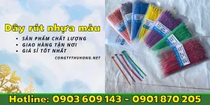 Dây rút nhựa màu giá rẻ siêu chắc