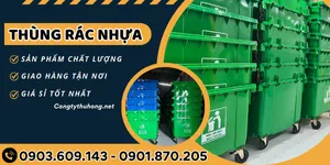 Thùng rác nhựa giá rẻ tại TP.HCM – Địa chỉ bán uy tín