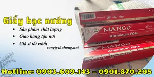 Thùng giấy bạc nướng gà, thịt giá rẻ
