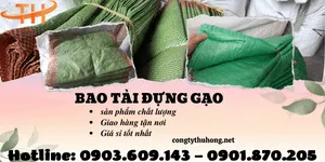 Bao đựng gạo giá rẻ (15, 20, 25kg)