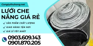 Mua lưới che nắng giá rẻ, chất lượng tại TPHCM