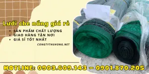 Lưới che nắng các loại số lượng lớn TPHCM
