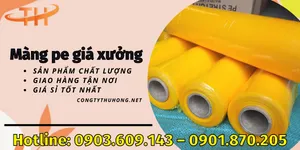 Cơ sở cung cấp màng pe giá sỉ tại xưởng