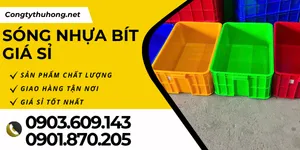 Sóng nhựa bít công nghiệp giá tốt – Bền chắc, chất lượng