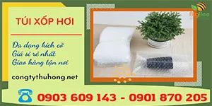 Xưởng chuyên sỉ túi xốp hơi đựng hàng giá rẻ