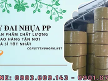 Giá sỉ rẻ dây đai nhựa nguyên sinh tại tphcm