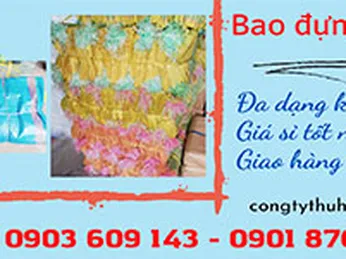 Bao tải xanh, bao đựng gạo 5kg, 10kg giá rẻ HCM