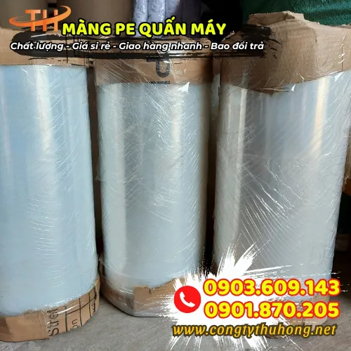 MÀNG PE QUẤN MÁY