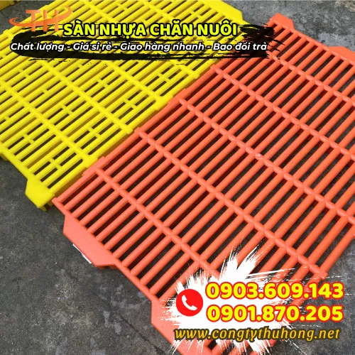 SÀN NHỰA CHĂN NUÔI HEO