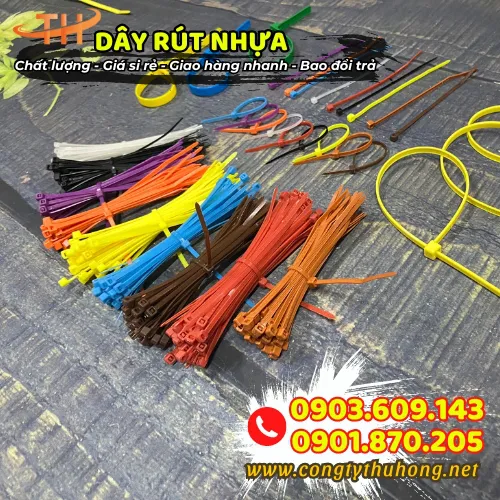 DÂY RÚT NHỰA MÀU