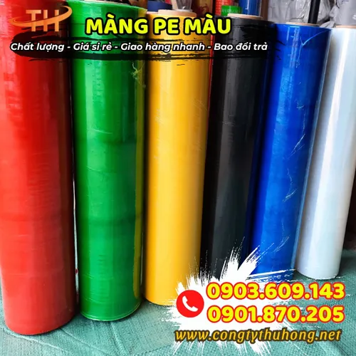 MÀNG PE MÀU