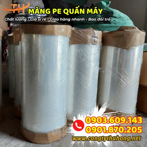 MÀNG PE QUẤN MÁY