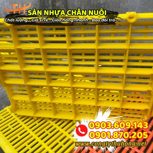 SÀN NHỰA CHĂN NUÔI HEO