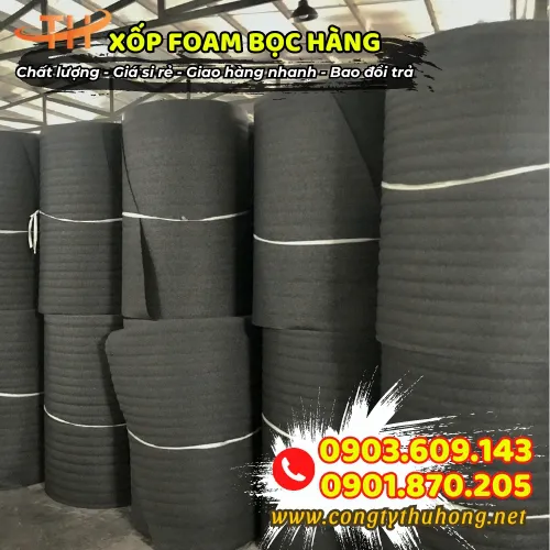 XỐP FOAM PE ĐEN