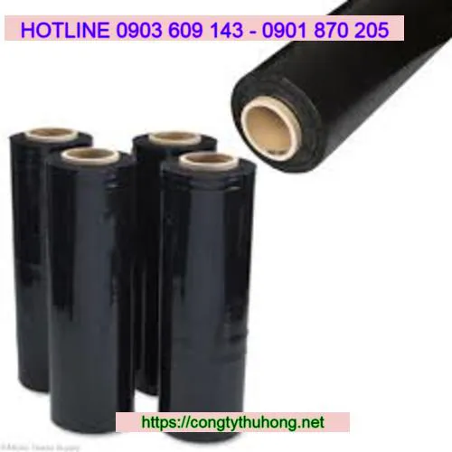 MÀNG PE ĐEN KHỔ 50CM