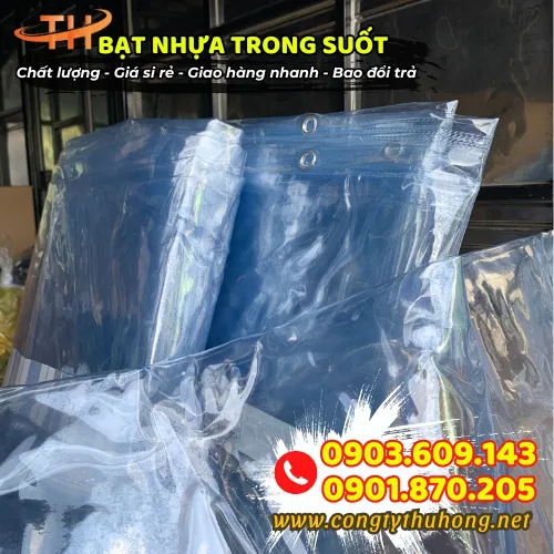 BẠT NHỰA PVC TRONG SUỐT
